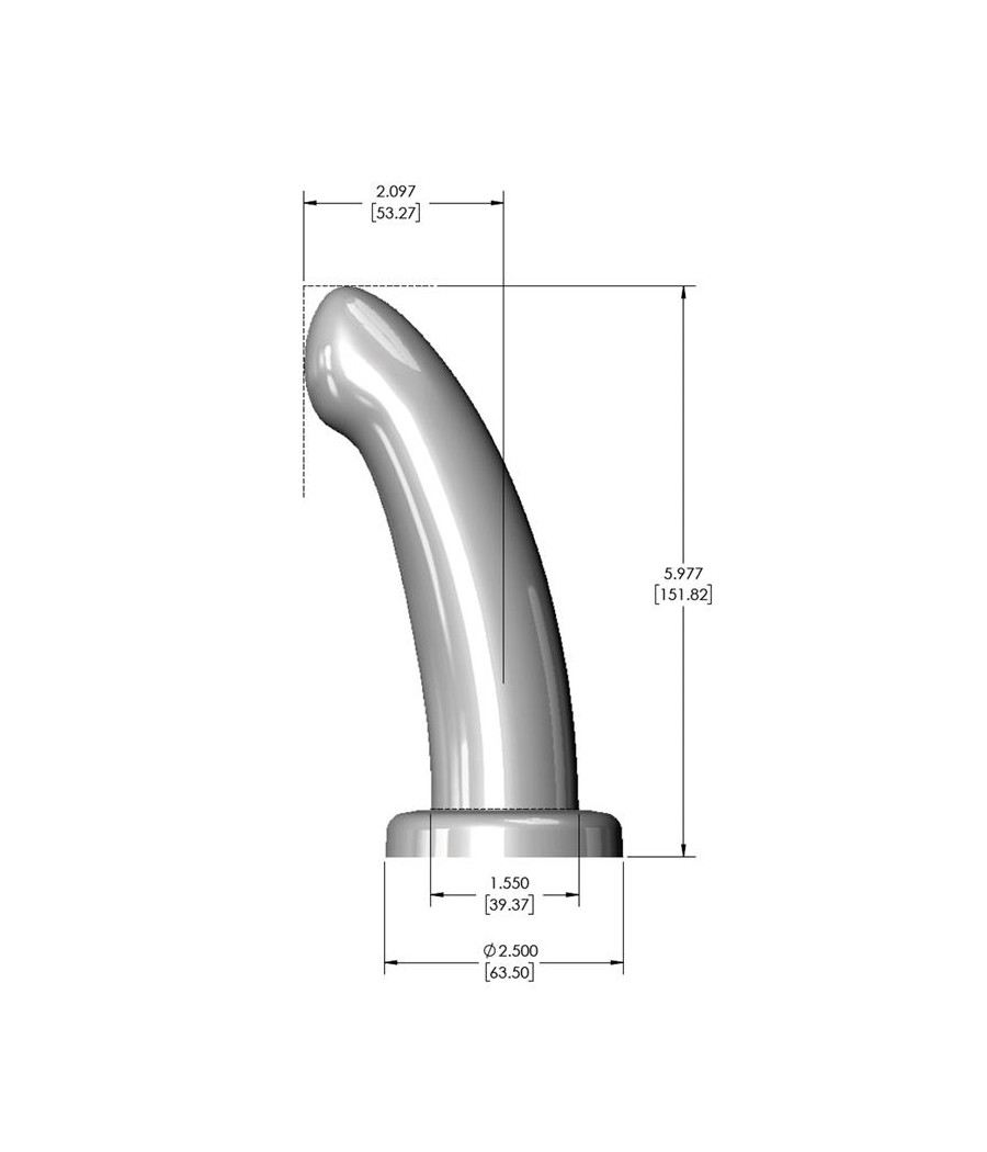 Herspot Dildo Golden Rose Talla Mediana