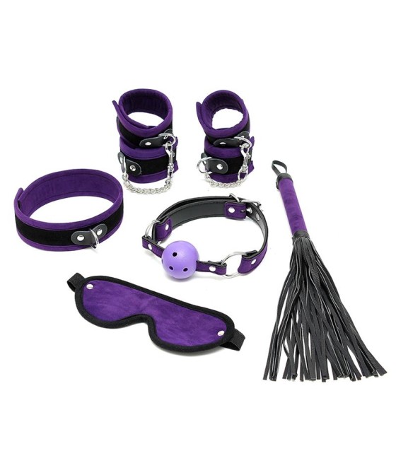 Rimba Bondage Play Set de Bondage 6 Piezas Color Purpura