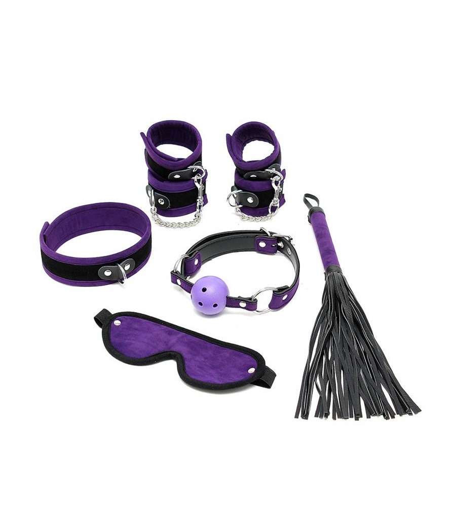 Rimba Bondage Play Set de Bondage 6 Piezas Color Purpura