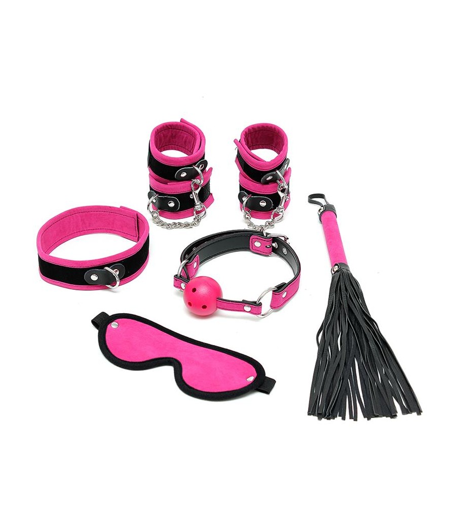 Rimba Bondage Play Set de Bondage 6 Piezas Color Rosa