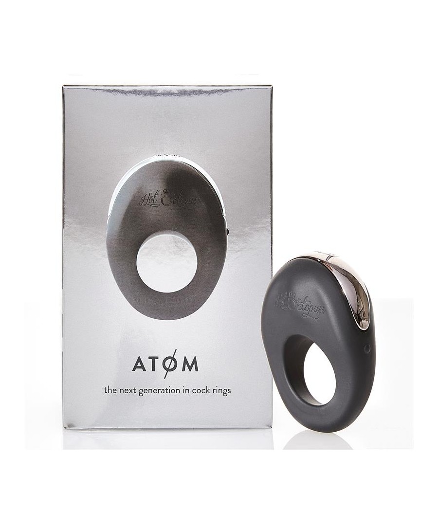 Anillo Vibrador Atom Negro