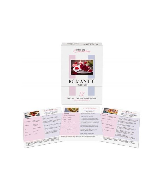 Kit de Parejas Intimate Encounters Romantic Recipes EN ES