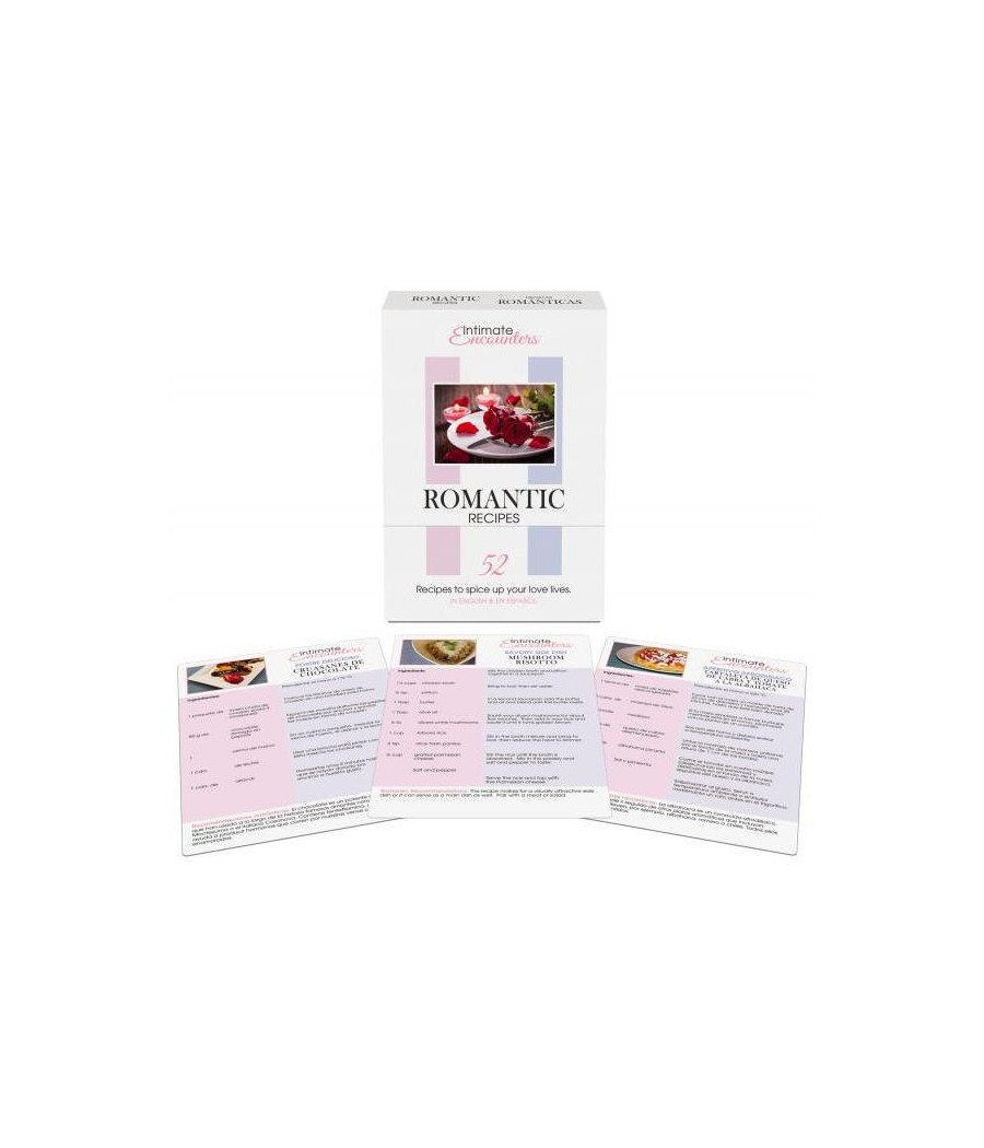 Kit de Parejas Intimate Encounters Romantic Recipes EN ES