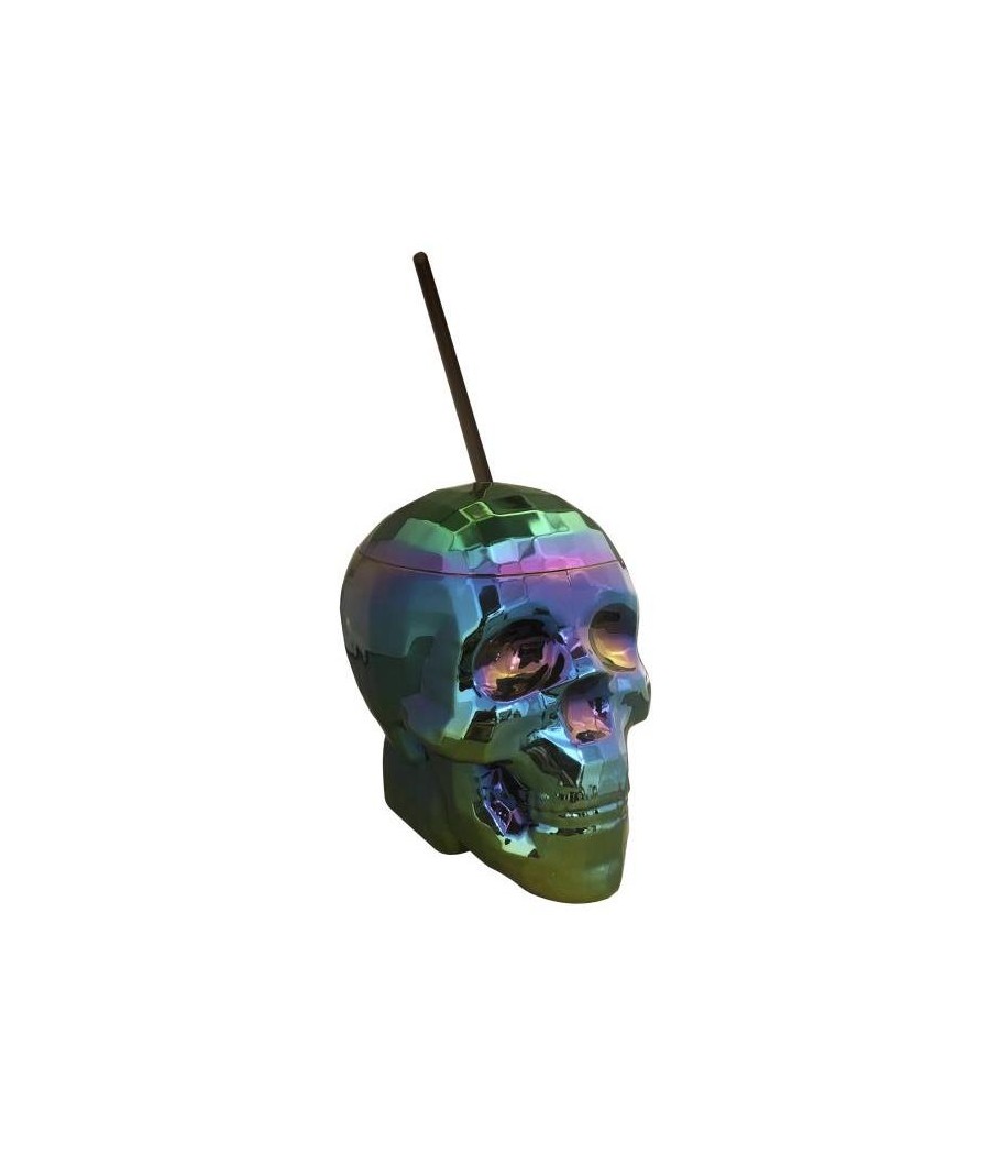 Taza Skull Cup Oil Slick