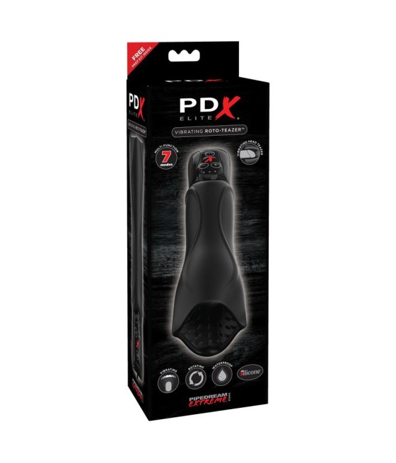 PDX Elite Masturbador Vibrador Roto Teazer