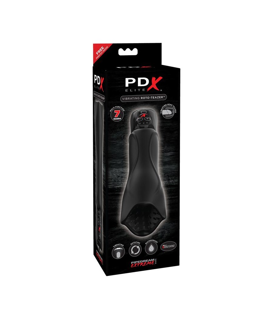 PDX Elite Masturbador Vibrador Roto Teazer