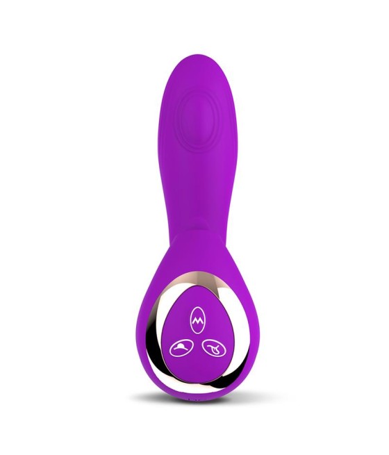 No TwentyOne Vibrador con Bola Pulsante y Lengua Estimuladora