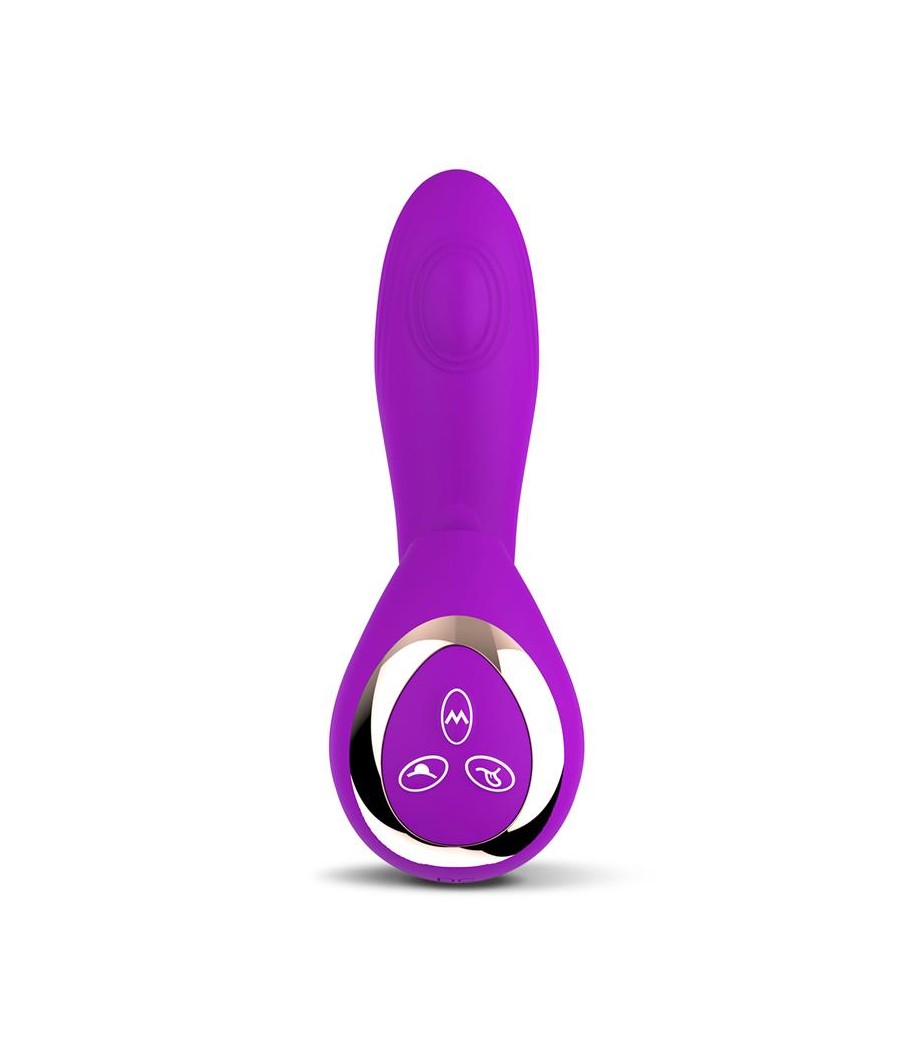 No TwentyOne Vibrador con Bola Pulsante y Lengua Estimuladora