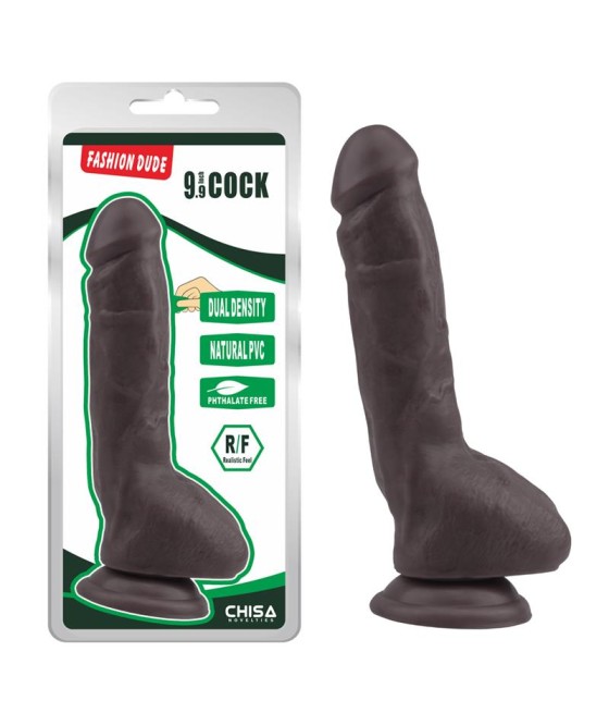 Fashion Dude Dildo Dual Density 23 cm x 43 cm Marron