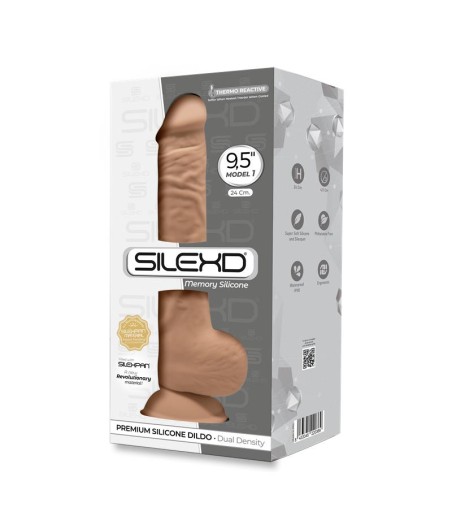 Dildo Dual Density Mod. 3 - 9.5 Caramel