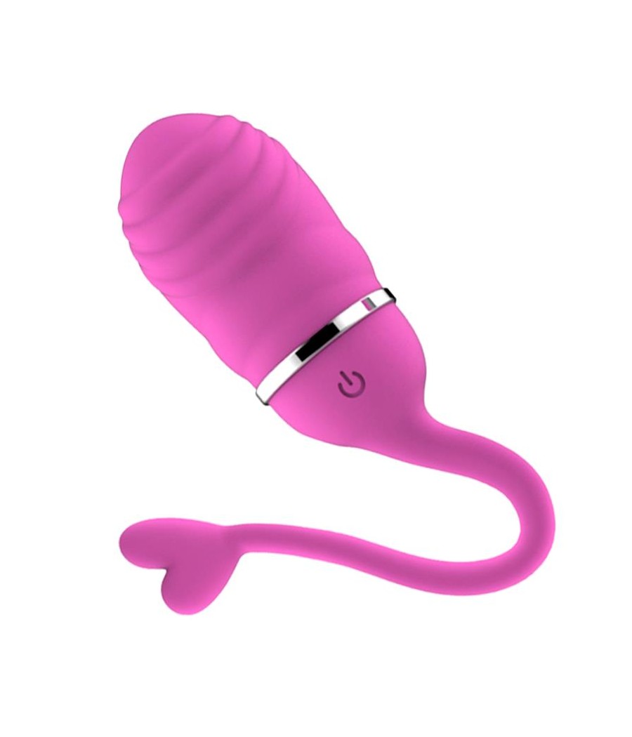 Huevo Vibrador Control Remoto Odise USB Silicona Rosa