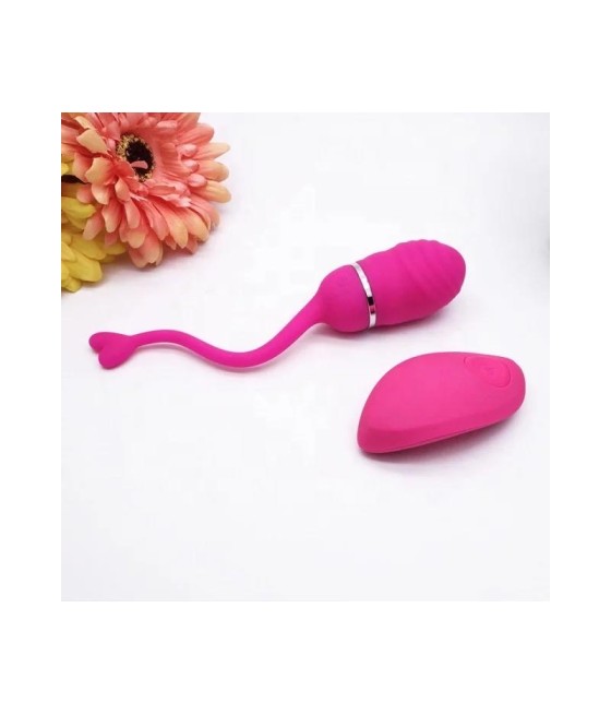 Huevo Vibrador Control Remoto Odise USB Silicona Rosa