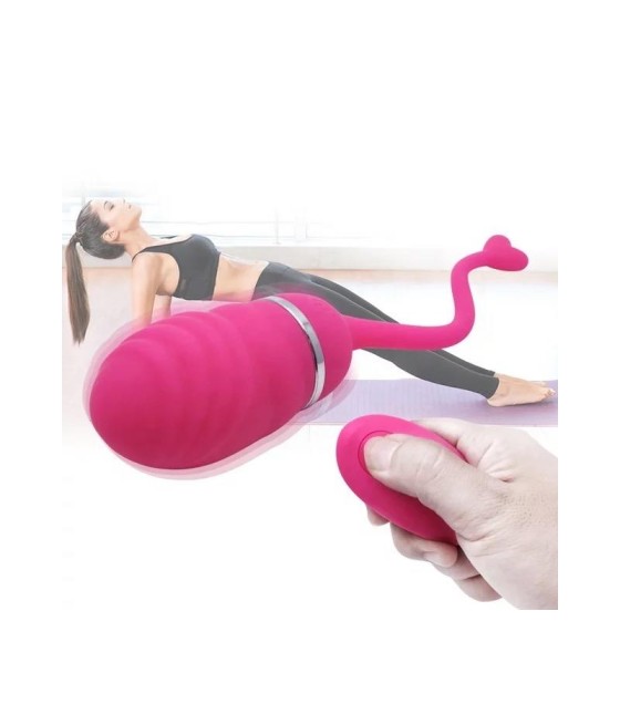 Huevo Vibrador Control Remoto Odise USB Silicona Rosa