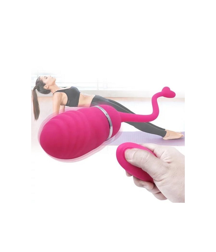 Huevo Vibrador Control Remoto Odise USB Silicona Rosa