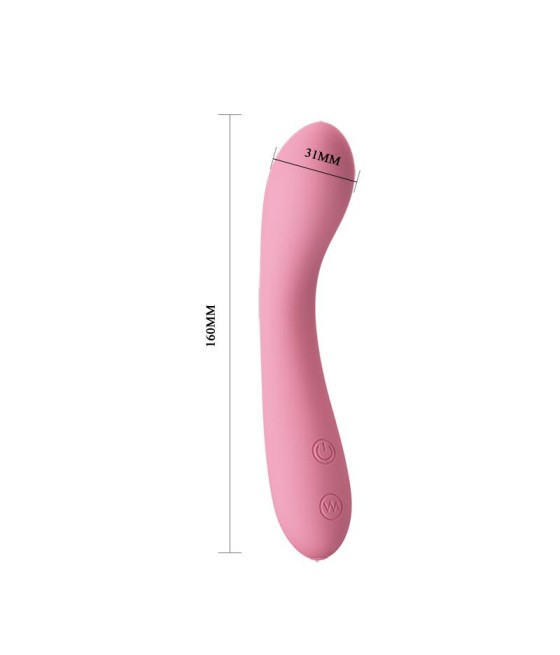 Vibrador Gloria Color Rosa Claro