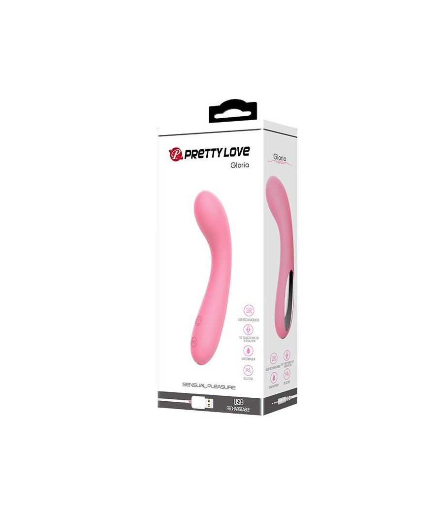 Vibrador Gloria Color Rosa Claro