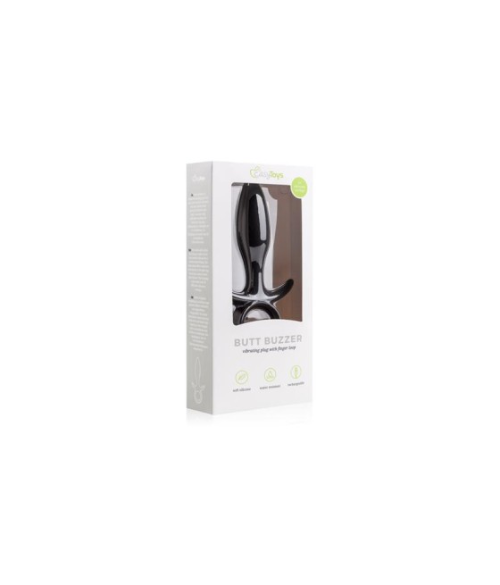 Vibrador Anal Butt Buzzer USB Negro