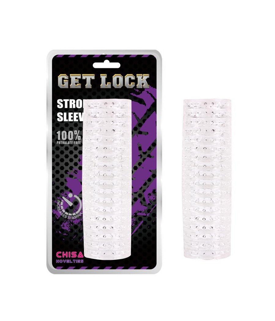 Masturbador Get Lock 136 cm Transparente