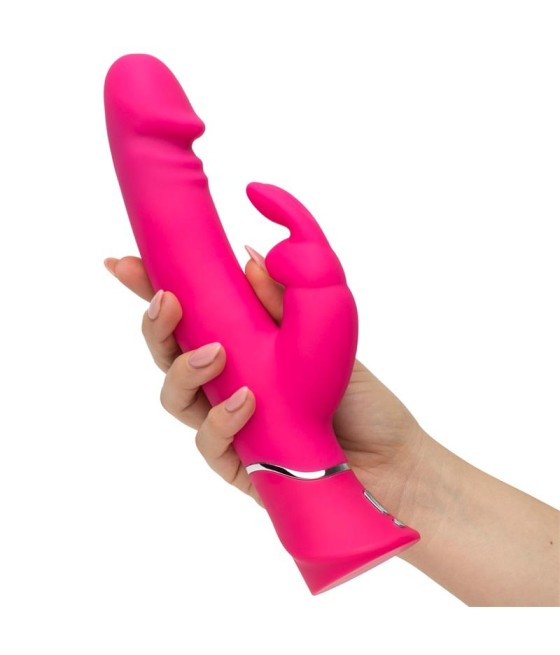 Vibrador Realistic Dual Density Rabbit Rosa