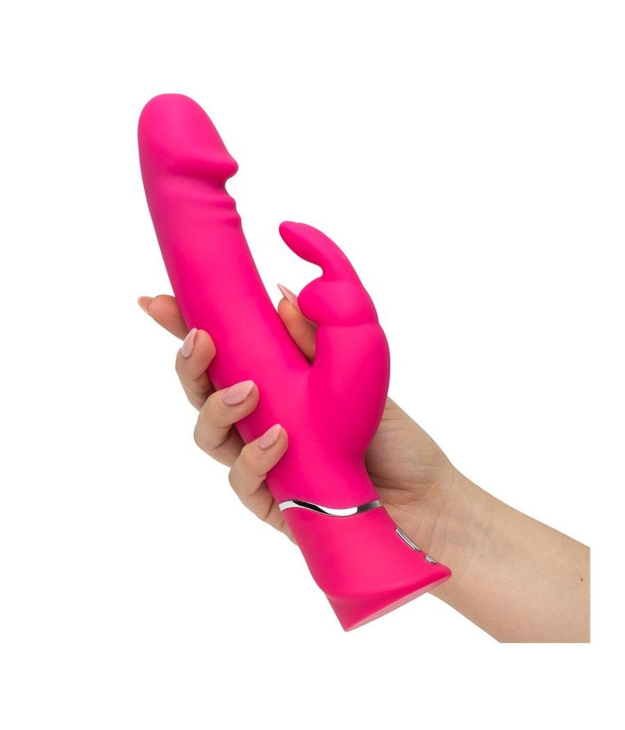 Vibrador Realistic Dual Density Rabbit Rosa