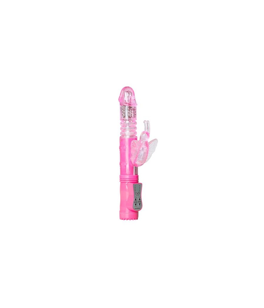 Vibrador de Conejito Mariposa Rosa