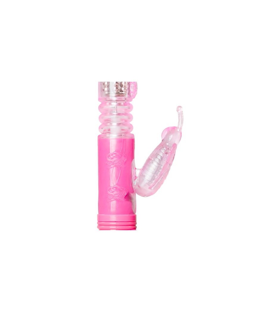 Vibrador de Conejito Mariposa Rosa