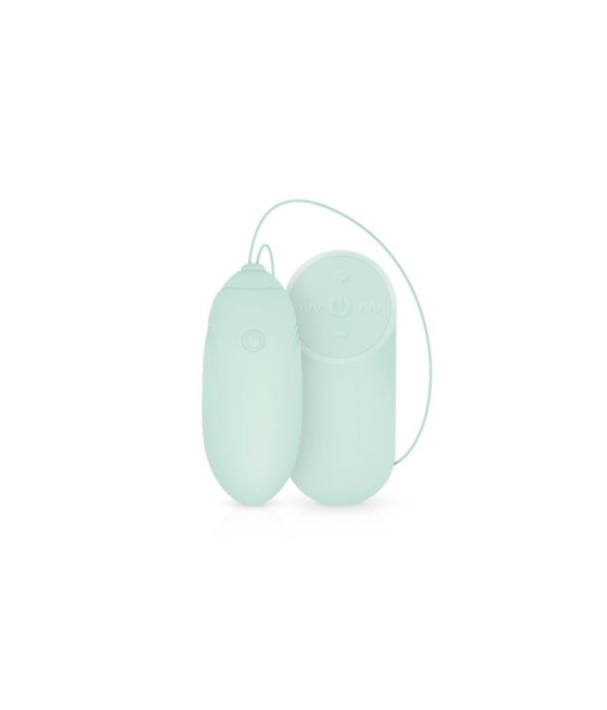 Huevo Vibrador Control Remoto USB Verde