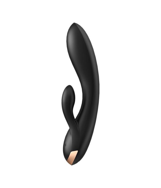 Double Flex Vibrador Punto G 3 Motores Satisfyer APP Connect Negro