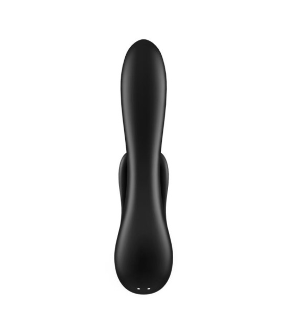 Double Flex Vibrador Punto G 3 Motores Satisfyer APP Connect Negro