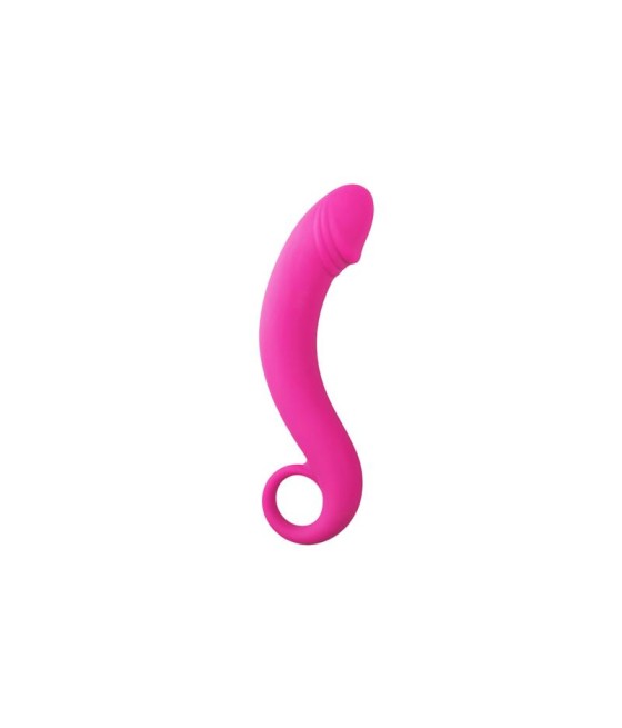 Dildo Rosa Silicona - Próstata