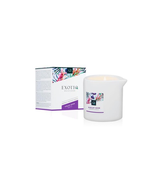 Vela de Masaje Rosa Violeta 200g