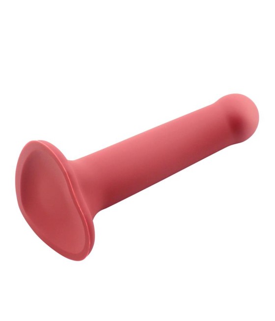 Bouncy Dildo Silicona Liquida Hiper Flexible 75 19 cm Talla L Burgundy