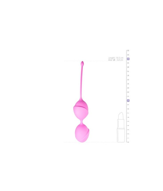 Bolas Kegel Silicona Rosa