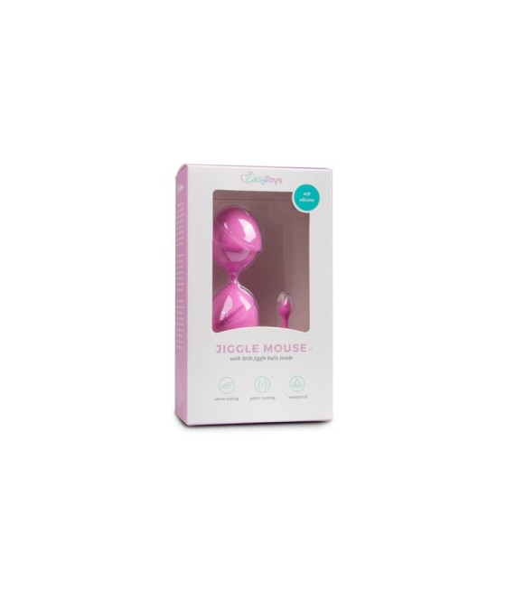 Bolas Kegel Silicona Rosa